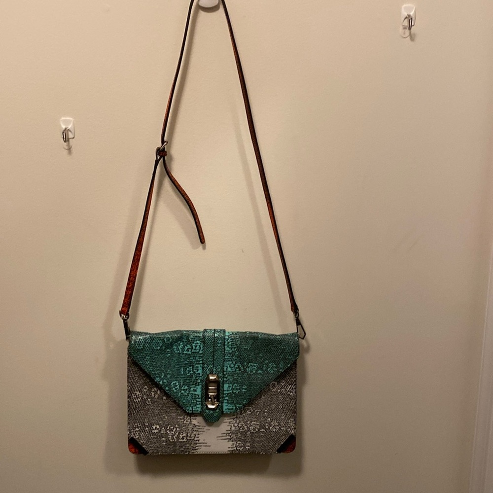 Rebecca Minkoff multi colored purse. Good shape. Rarely used.